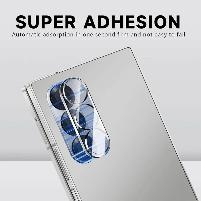 9H Hardness Tempered Glass Camera Lens Protector for Samsung Galaxy Z Fold 6