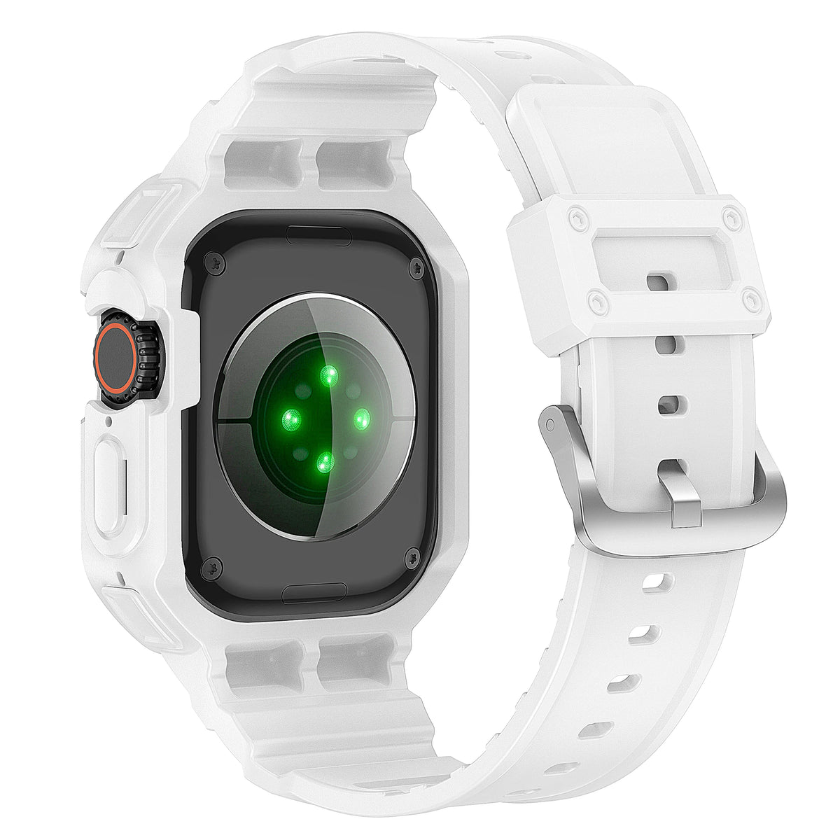 TPU Silicone Protective Case with Raised Bezel for Apple Watch Ultra