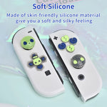 Silicone Cross D-Pad Button Caps Set for Nintendo Switch/OLED Joy-Con
