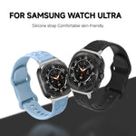 Engraved Silicone Strap for Samsung Galaxy Watch Ultra and Samsung Galaxy Watch Ultra (2025)