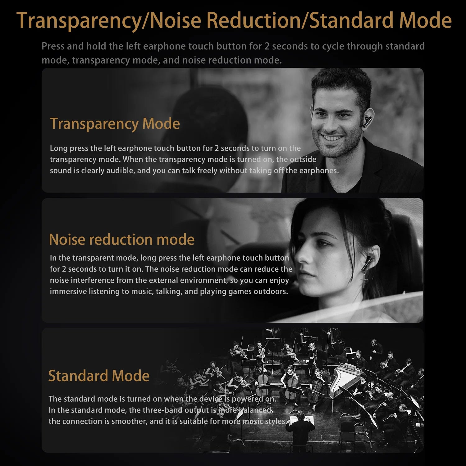 KZ Carol ANC True Wireless Earbuds