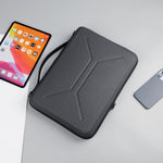 Bubble-Pattern Hard Shell Laptop Sleeve