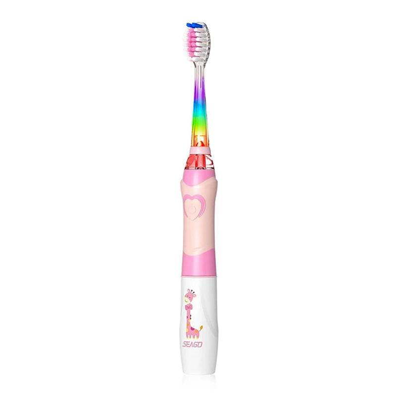 SEAGO Kids Electric Toothbrush & 12 Replacement Heads