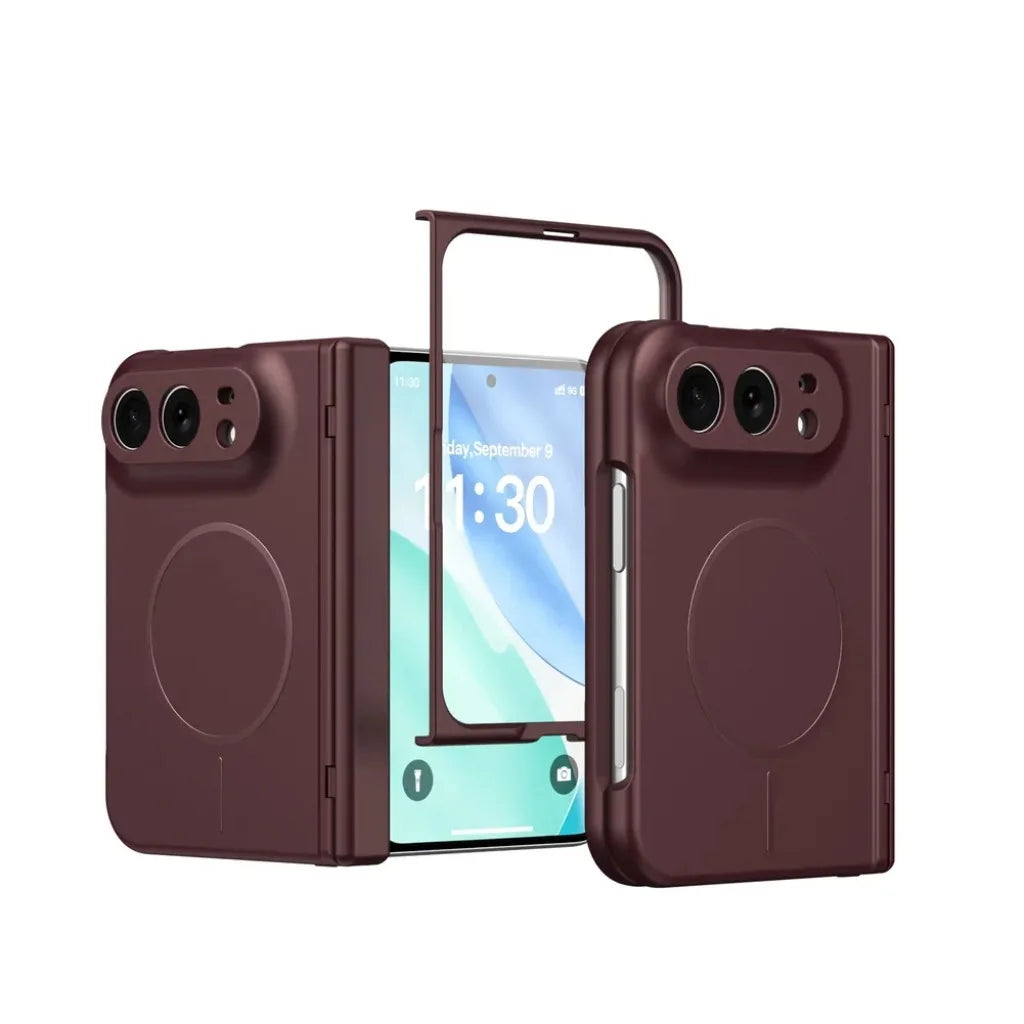 MagSafe Fold Case with Tempered Glass Screen Protection for iPhone Duo