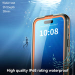Waterproof Shockproof Detachable MagSafe Case with Wear-Resistant Materials for iPhone 17 Series
