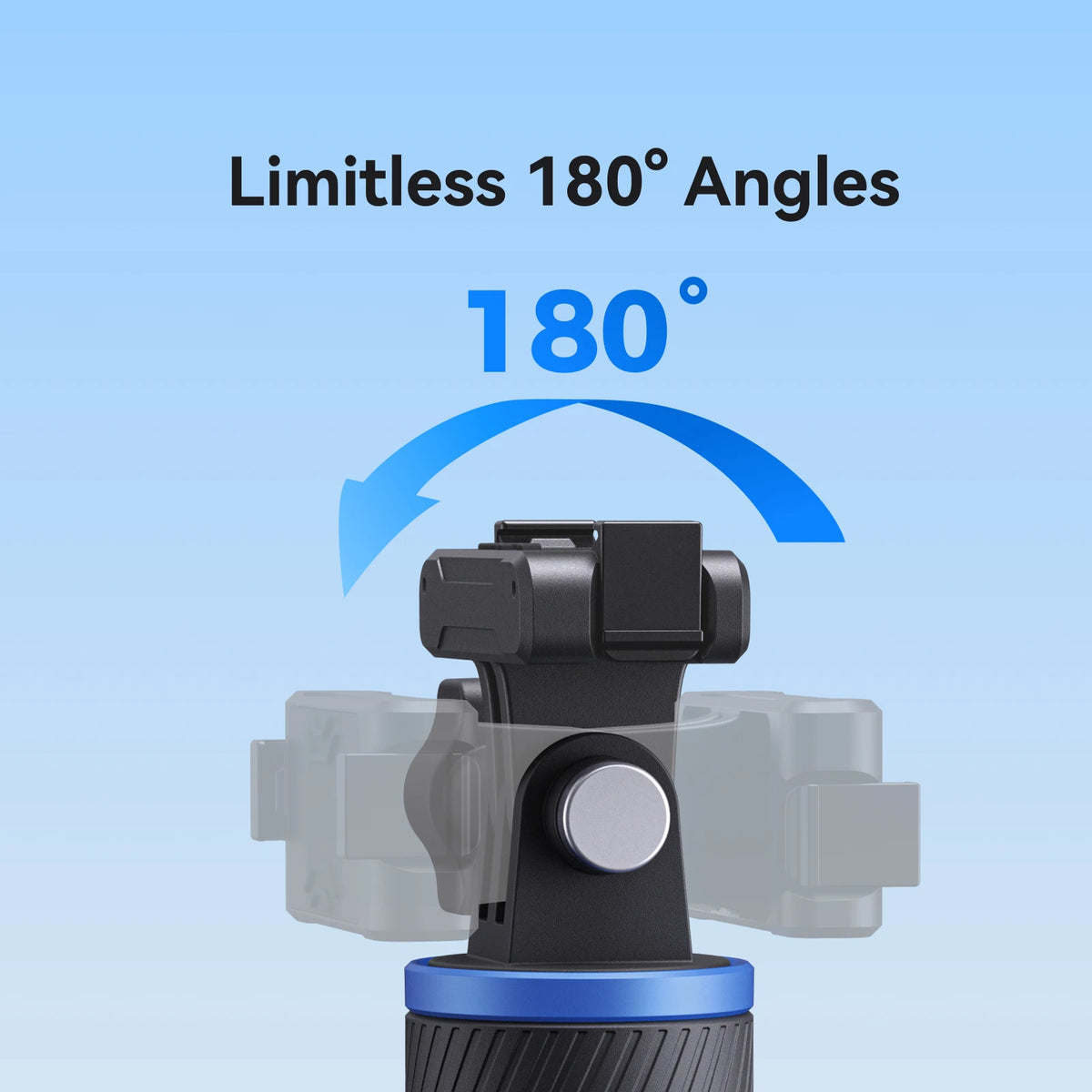 Telesin Aluminum Alloy Quick-Deploy Tripod Selfie Stick