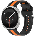 Perforated Silicone Strap with Ribbed Texture for Samsung Galaxy Watch 9