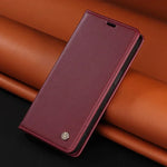 Luxury Leather Wallet Case for Samsung Galaxy S26 Series