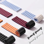 Adjustable Magnetic Silicone Bracelet for Samsung Galaxy Watch 8 & Galaxy Watch 8 Classic