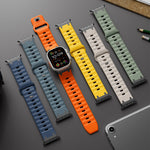 Rugged Silicone Sport Band for Apple Watch