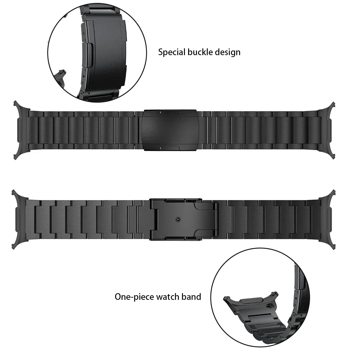 Luxury Titanium Metal Band for Samsung Galaxy Watch Ultra and Samsung Galaxy Watch Ultra (2025)