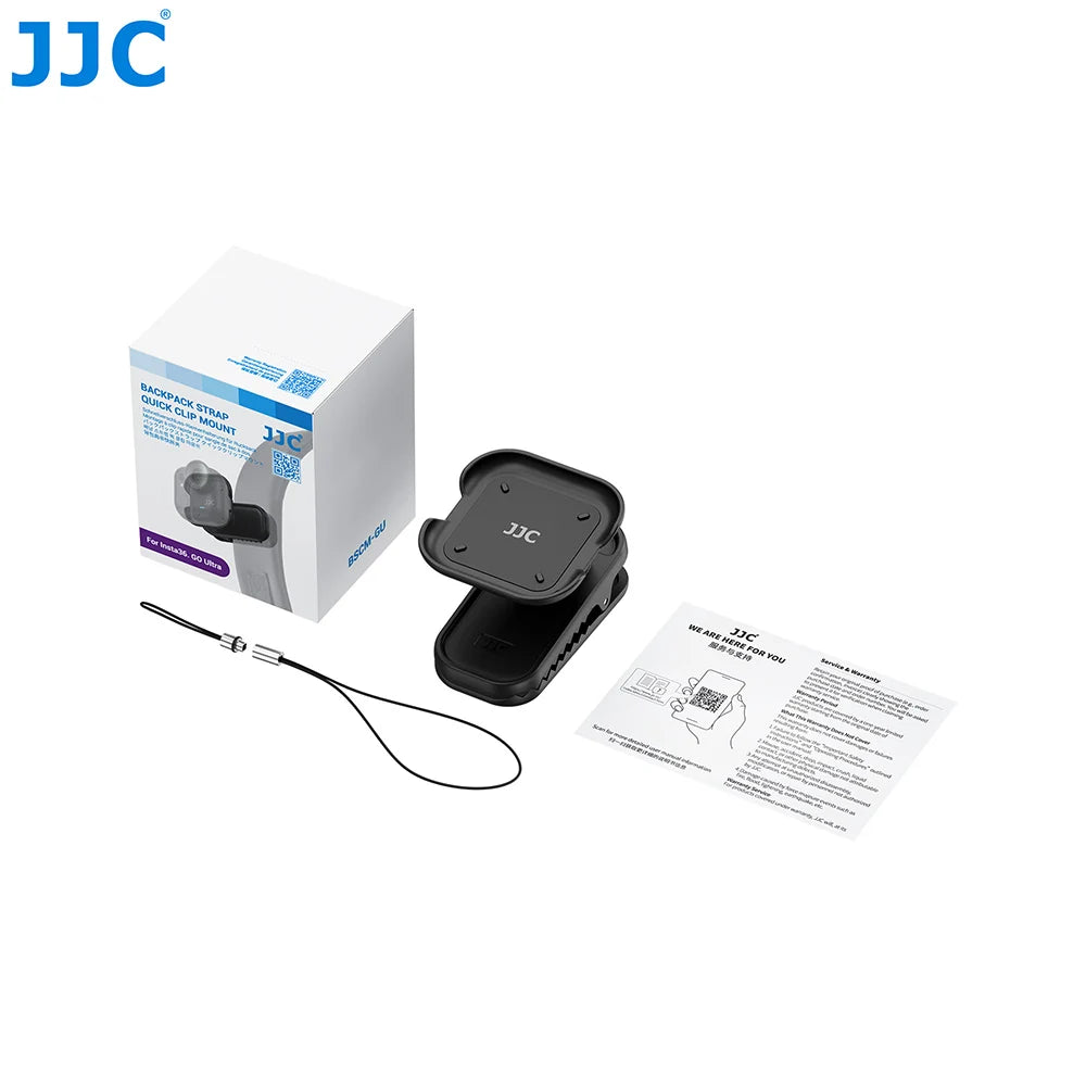 JJC Magnetic Quick-Release Clip Mount for Insta360 GO Ultra