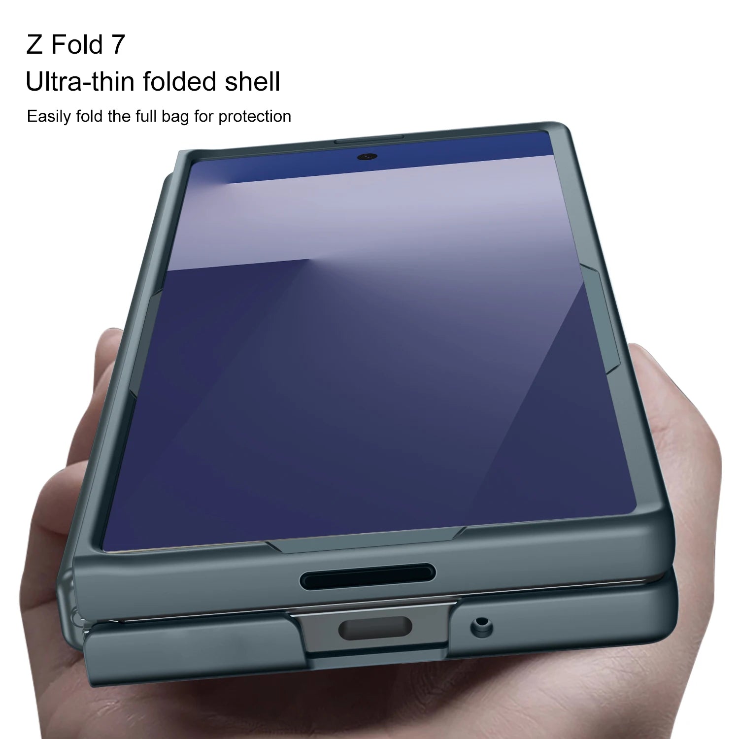 Ultra-Thin Armor Plastic Shockproof Case for Samsung Galaxy Z Fold7