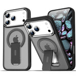 Anti-Glare Frosted MagSafe Protective Case with Kickstand for iPhone 17 Series