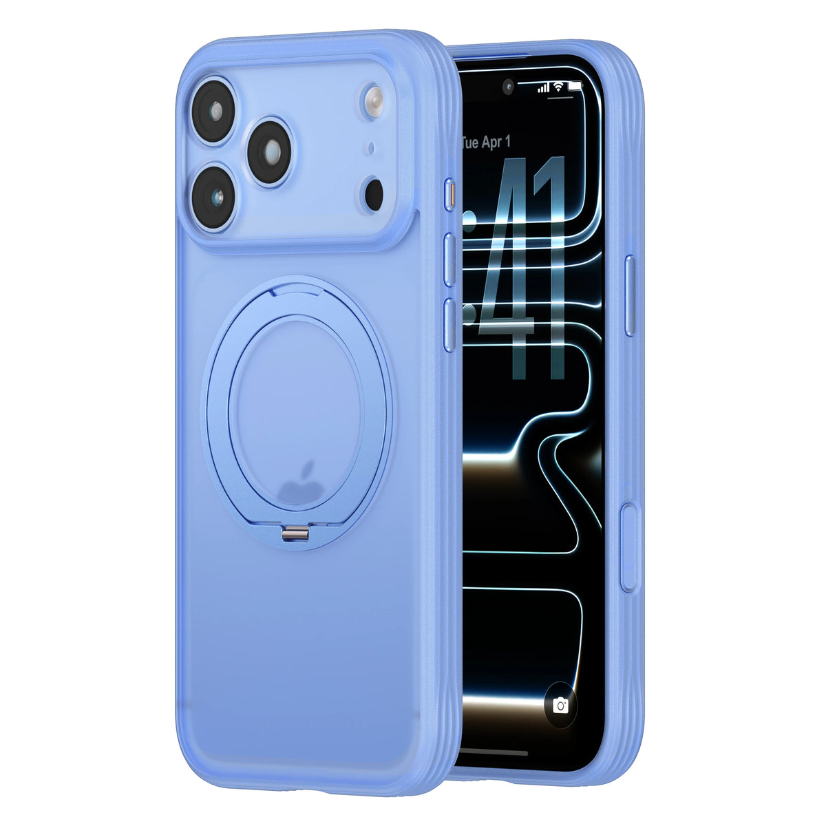 Shockproof MagSafe Case with 360-Degree Rotating Kickstand for iPhone 18 Series