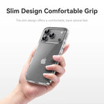 Crystal Clear Airbag Bumper Case for iPhone 17 Series
