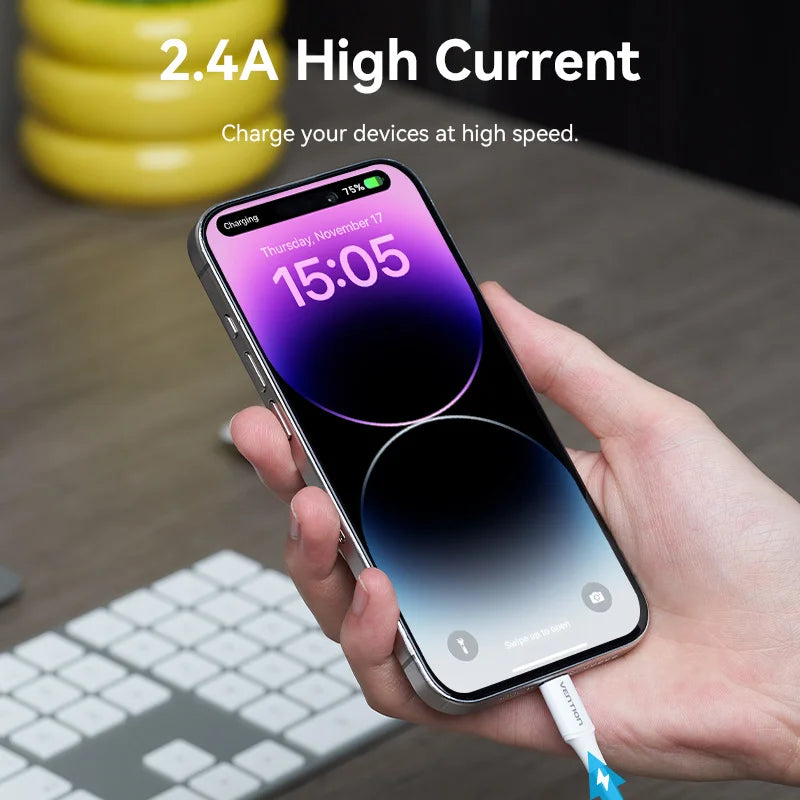 Vention USB to Lightning Fast Charging Cable