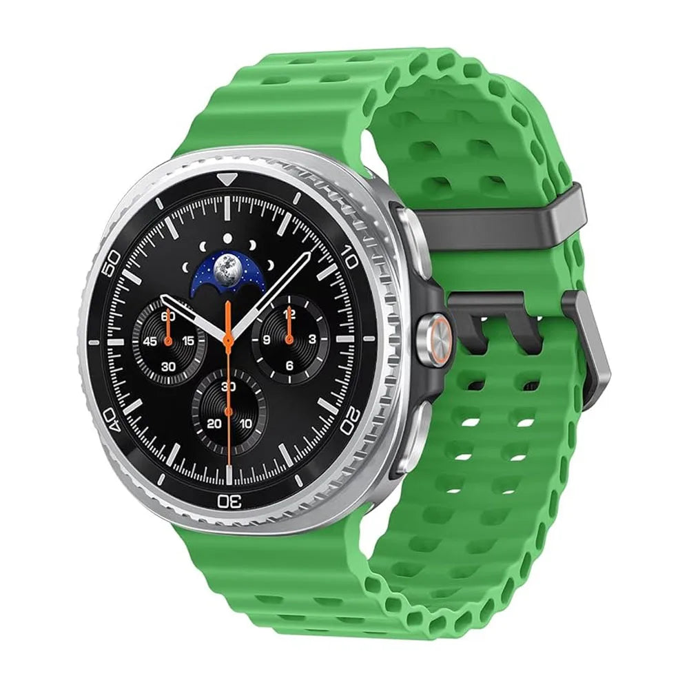 Breathable Ocean Silicone Sport Band for Samsung Galaxy Watch 8 & Galaxy Watch 8 Classic