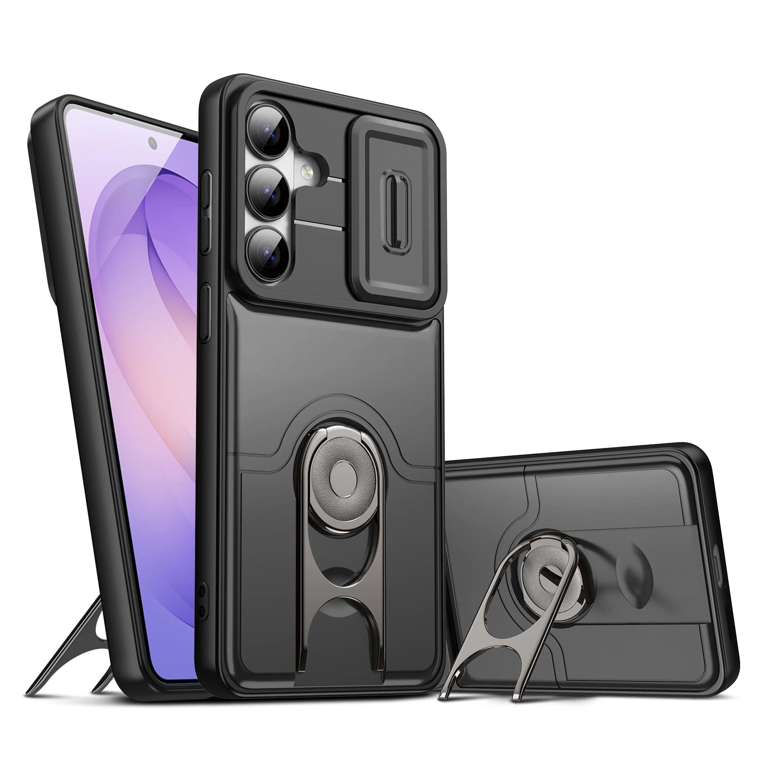 Protective Magnetic Case with Sliding Camera Cover for Samsung Galaxy A57