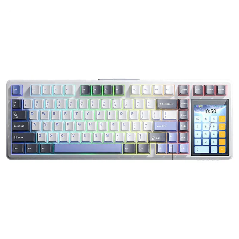 AULA L99 Bluetooth Mechanical Gaming Keyboard with Intelligent Screen