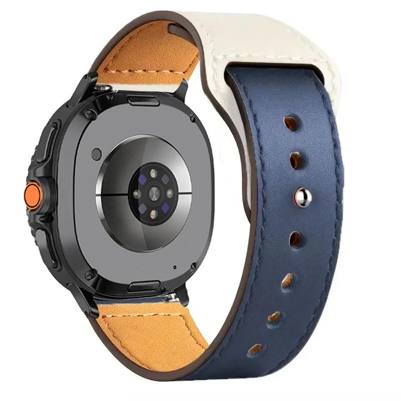 Comfortable Leather Wrist Strap for Samsung Galaxy Watch Ultra (2025)