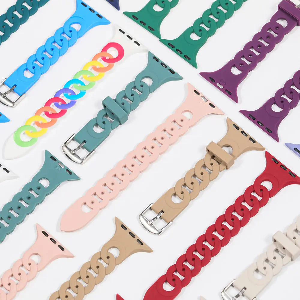 Cute Doughnut Silicone Band for Apple Watch