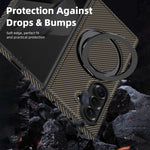 Samsung Galaxy Z Fold 7 Protective Magnetic Case with Ring Holder