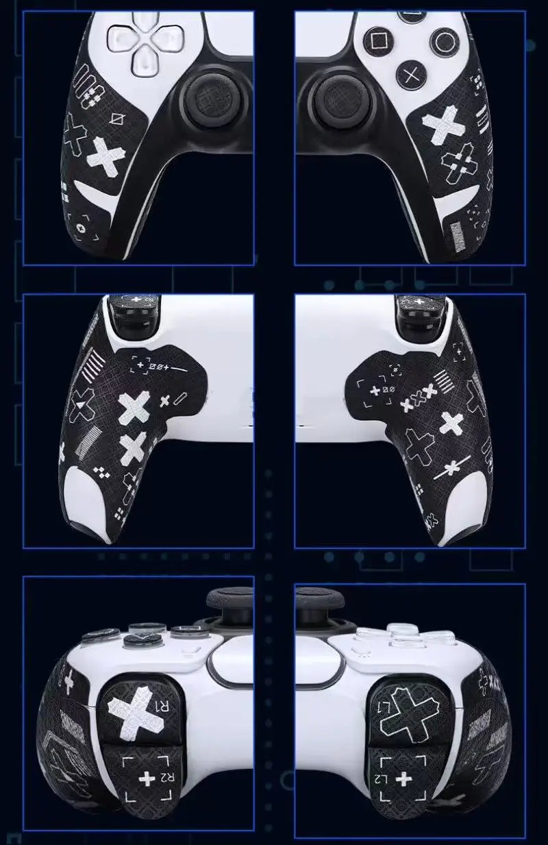 Anti-Slip Grips for PlayStation 5 DualSense Edge Controller