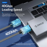 ORICO Premium 40Gbps USB4 Type-C Cable
