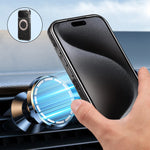 Retro Floral Cowhide Leather MagSafe Case with Rotating Stand for iPhone 17 Series