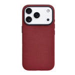 Handcrafted Cowhide Leather MagSafe Case with Precise Independent Button Design for iPhone 17 Series