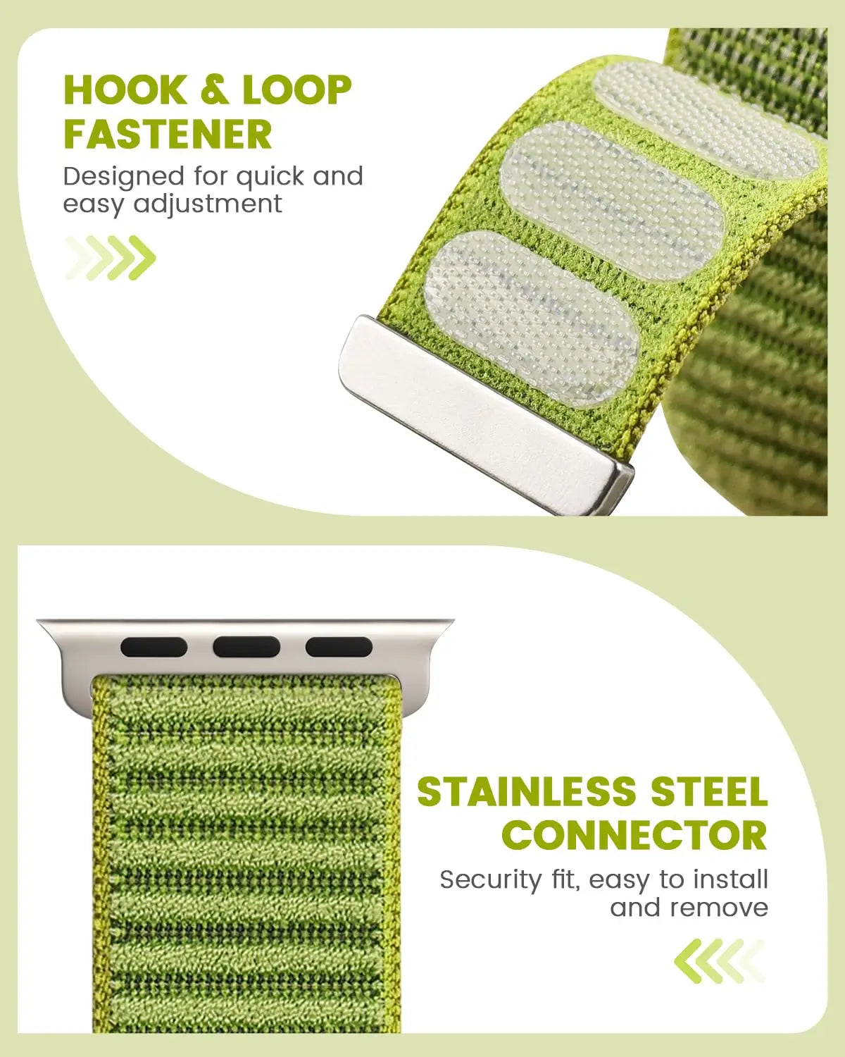 Premium Braided Nylon Strap for Apple Watch