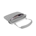Washed Cotton Laptop Sleeve with Shoulder Strap