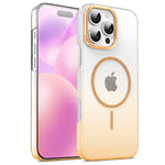 Glitter Laser Gradient Clear Matte MagSafe Case for iPhone 16 Series