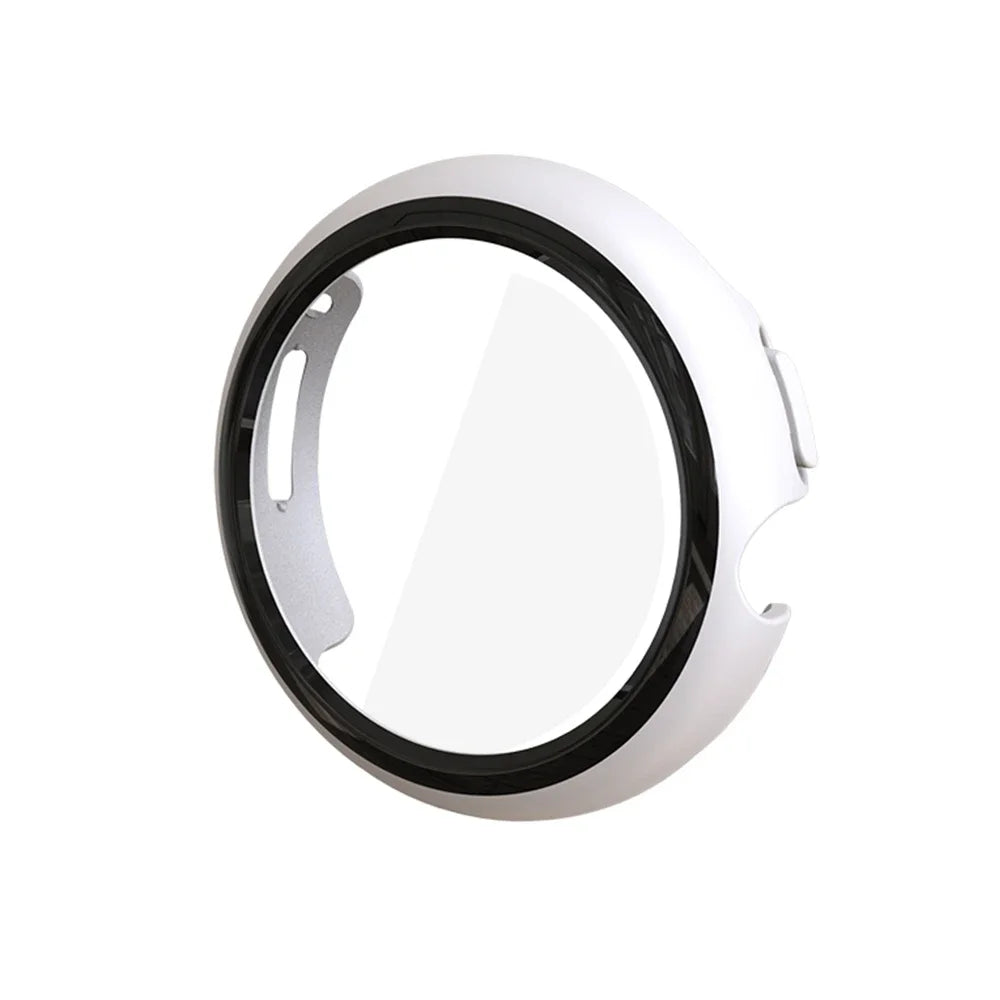 Google Pixel Watch 4 Bumper Case with Tempered Glass Screen Protector