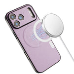 Litchi-Textured MagSafe Case with Raised Camera Protection for iPhone 17 Series