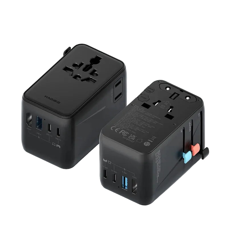 Hagibis 65W GaN Universal Travel Adapter for Nintendo Switch 2