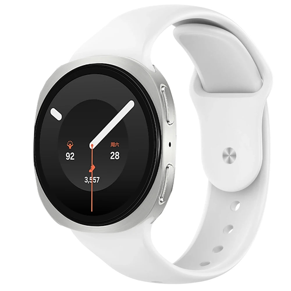 Perforated Silicone Sport Band with No-Gap Fit for Samsung Galaxy Watch 9