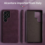 Premium Magnetic Alcantara Case for Samsung Galaxy S25 Series