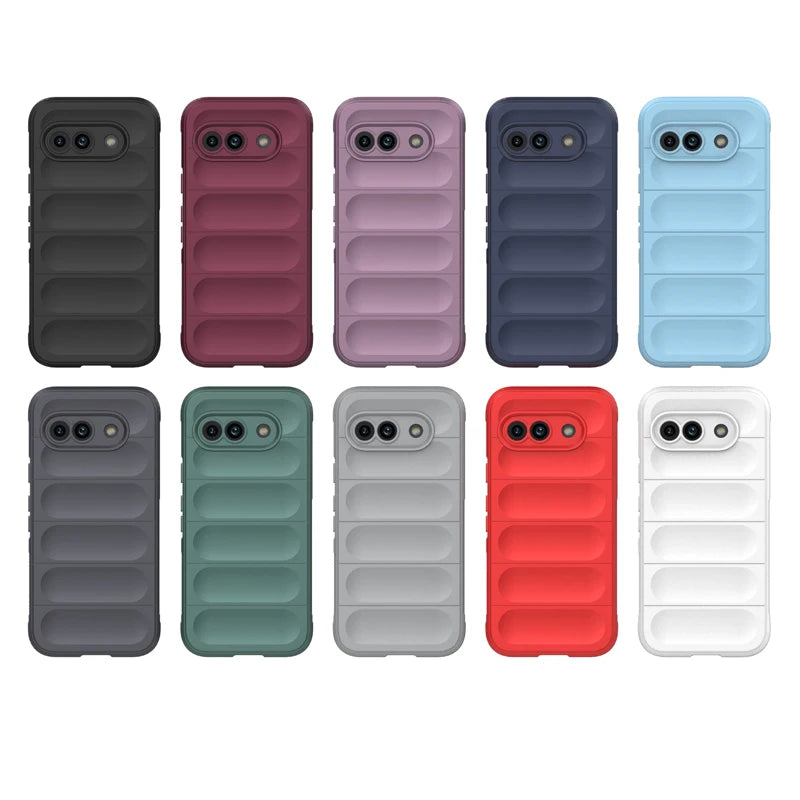 Shockproof TPU Shield Soft Silicone Case for Google Pixel 9a