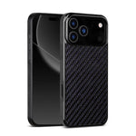 Woven Carbon Fiber MagSafe Case with Raised Lens Protection for iPhone 17 Series