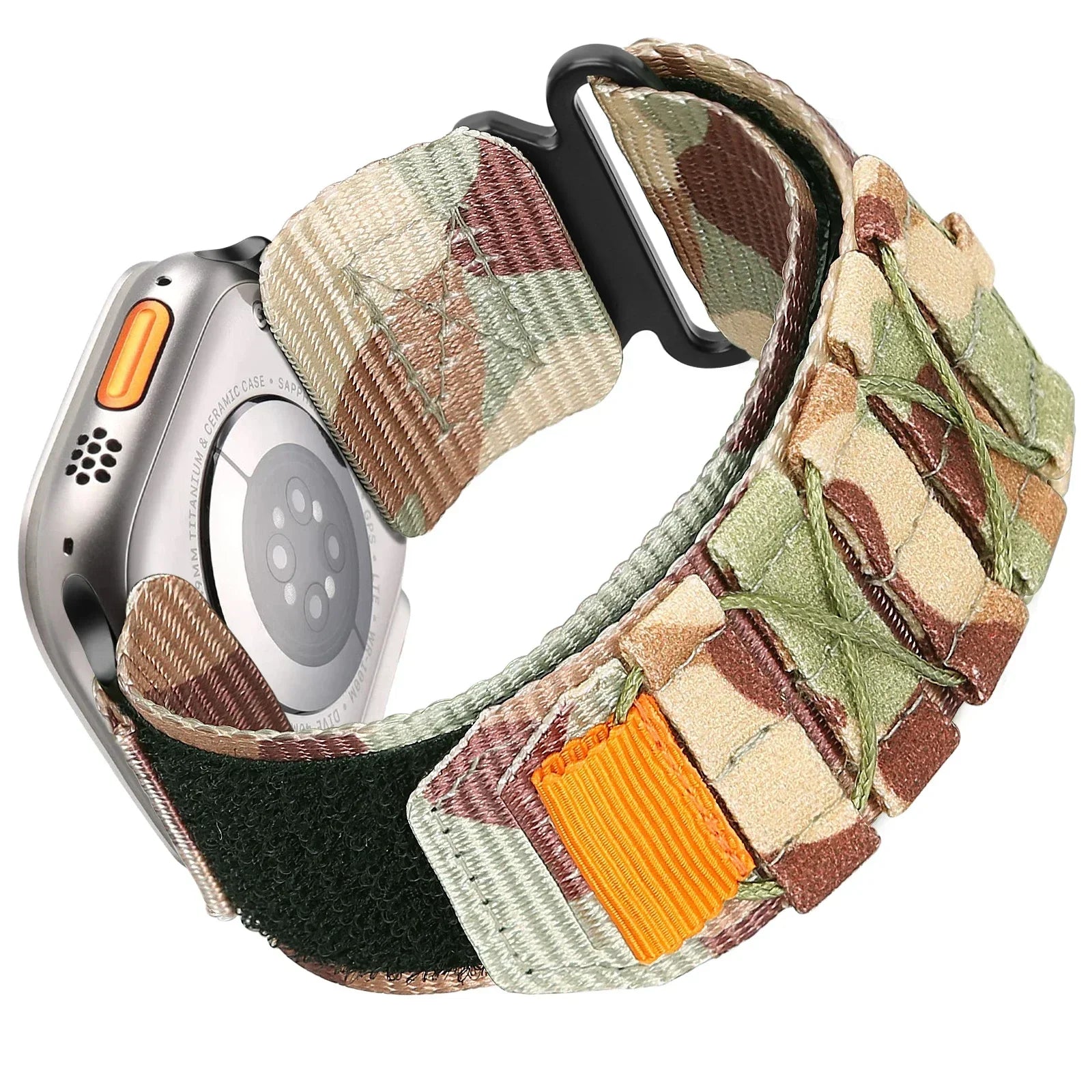 Tactical Rugged Nylon Band for Apple Watch