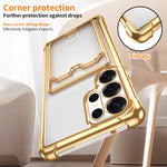 Transparent Soft Case with Card Holder for Samsung Galaxy S26 Series