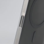 Sleek Frosted Barcode MagSafe Case for iPhone 16 Series