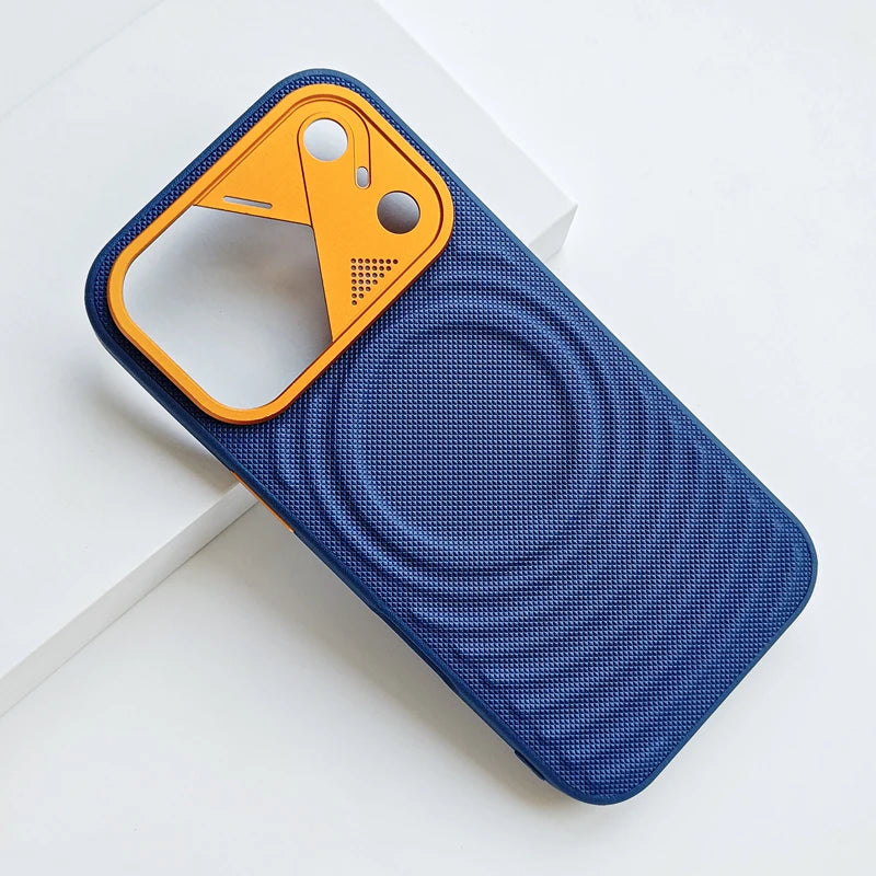 Elegant Wave Texture MagSafe Case for iPhone 17 Pro & Pro Max