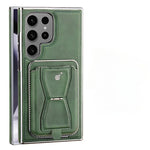 Drop-Proof Electroplate Leather Case for Samsung Galaxy S25 Series