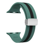Textured Dual-Layer Band with Pin-and-Hole Adjustment for Apple Watch