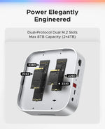 ORICO MR10 Dual M.2 SSD Enclosure & Docking Station