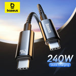 Baseus PD 240W Super Fast Charging USB-C to USB-C Cable