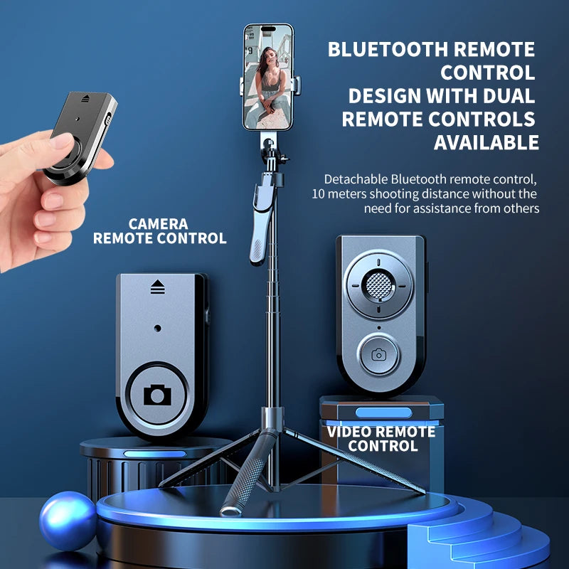 Wireless Remote Selfie Stick Tripod